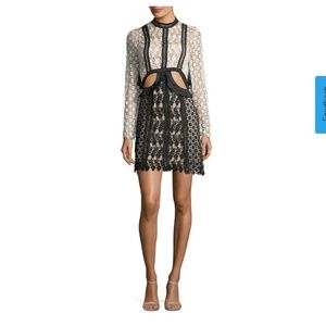 Renvy Cut out cocktail dress